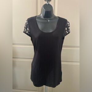 Philosophy Black Knit Top